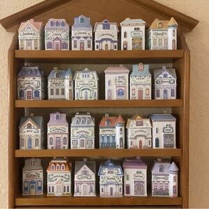 Lenox Village Spice Houses 24 set
